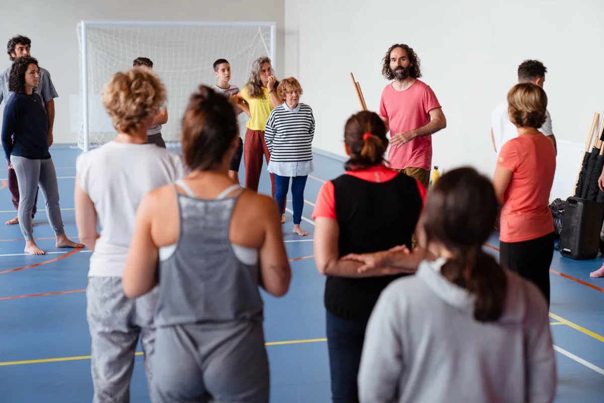 Sessione di gruppo di Movimento Biologico